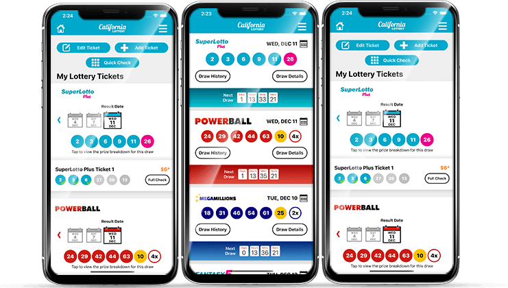 California Lottery App Screenshots