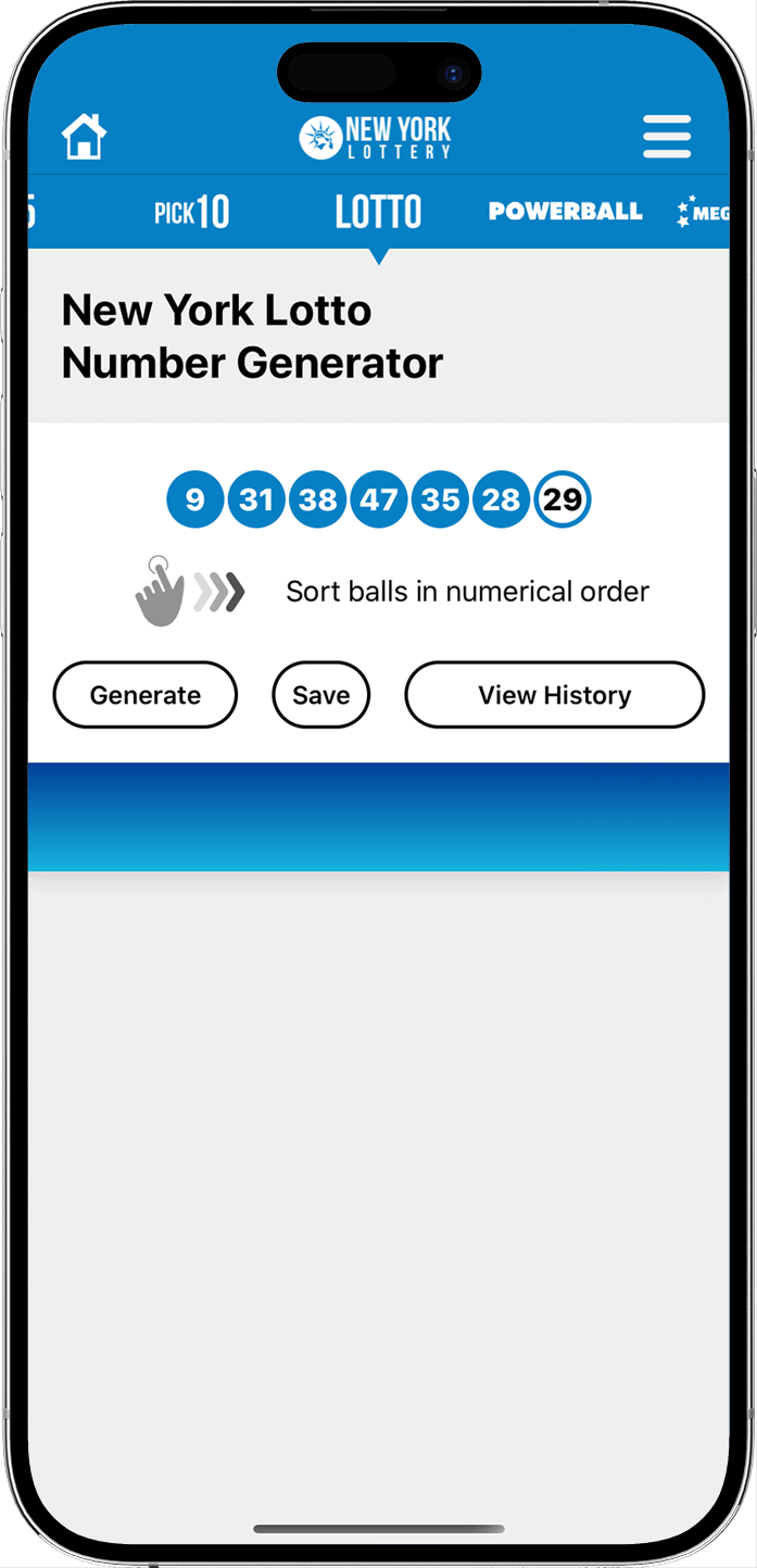 An image showing the New York app generator screen