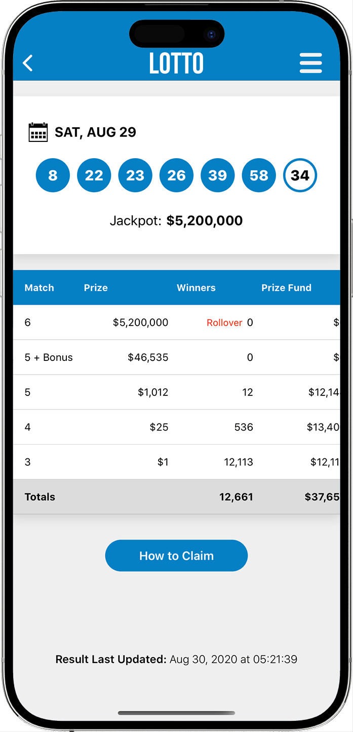 An image showing the New York app results pages