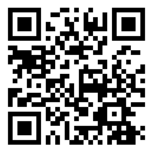 QR code for the iOS app