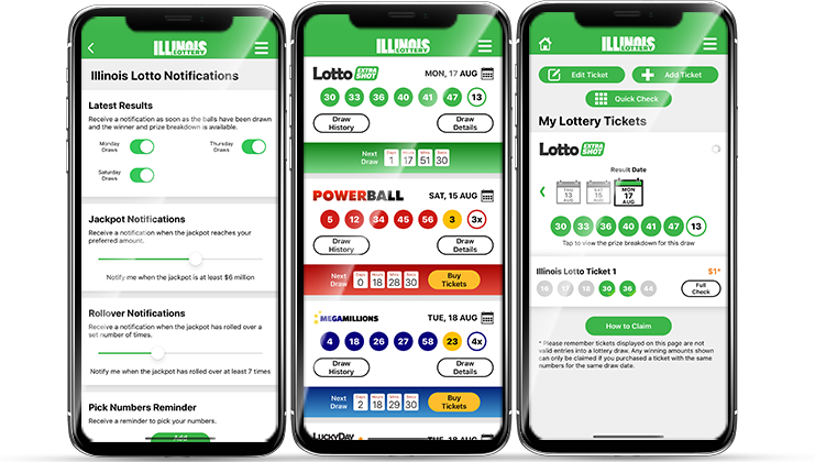 Illinois Lottery App Screenshots