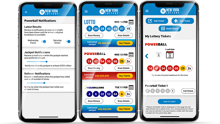 NewYork Lottery App Screenshots